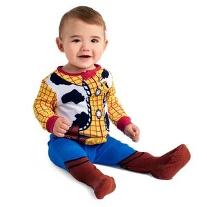 Woody Toy Story Costume Stretchie Sleeper for Baby - 9/12m Disney